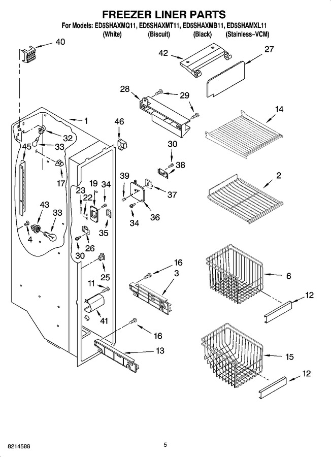 Diagram for ED5SHAMXL11