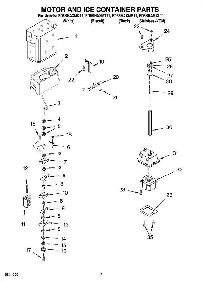 Diagram for ED5SHAMXL11