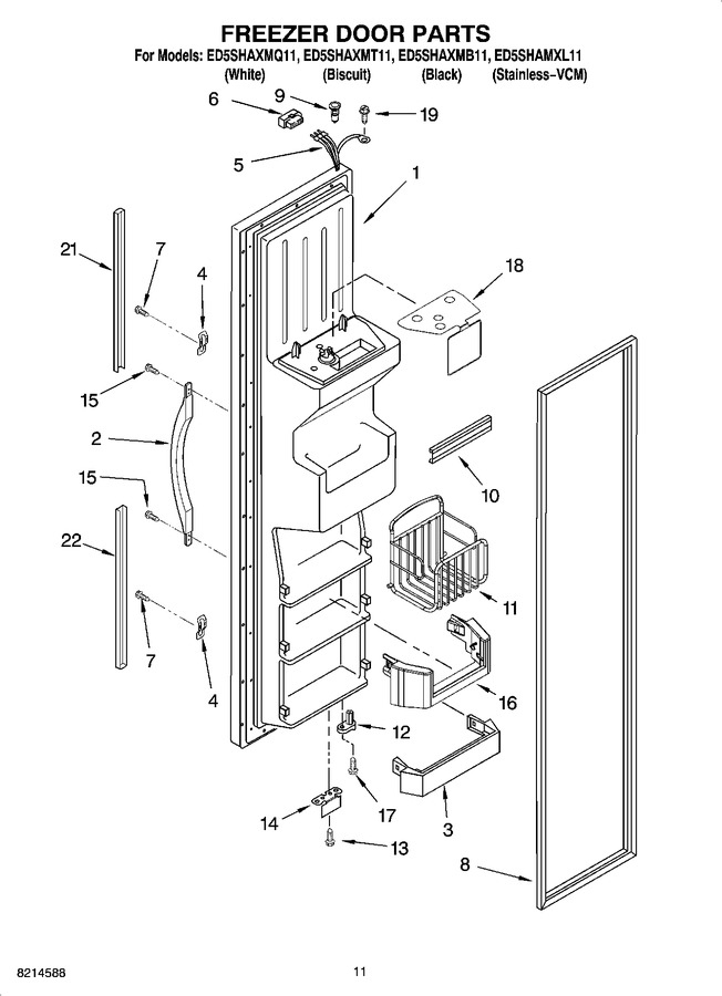 Diagram for ED5SHAXMT11