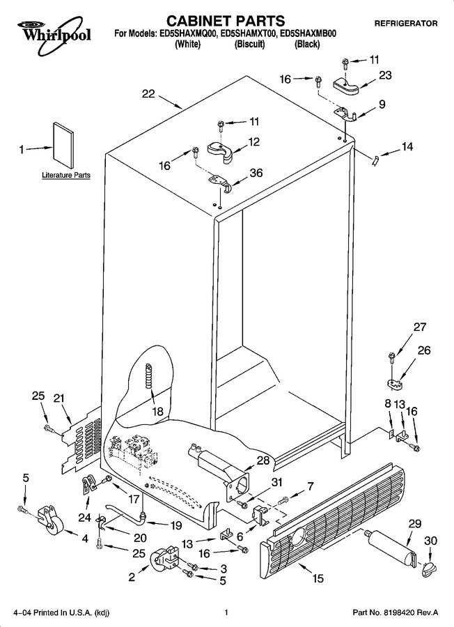 Diagram for ED5SHAXMB00