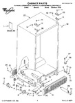 Diagram for 01 - Cabinet Parts