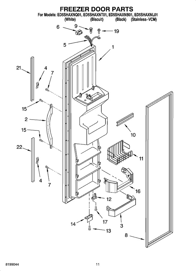 Diagram for ED5SHAXNB01