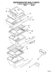 Diagram for 03 - Refrigerator Shelf Parts