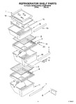 Diagram for 03 - Refrigerator Shelf Parts