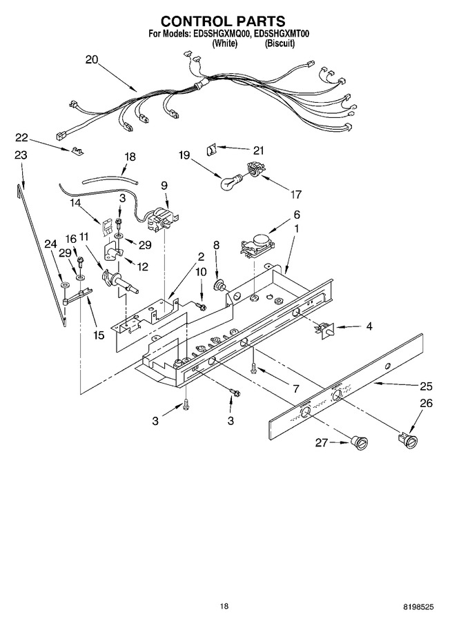 Diagram for ED5SHGXMT00