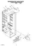 Diagram for 02 - Refrigerator Liner Parts
