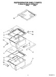 Diagram for 03 - Refrigerator Shelf Parts