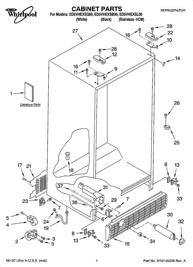 Diagram for ED5VHEXSL00