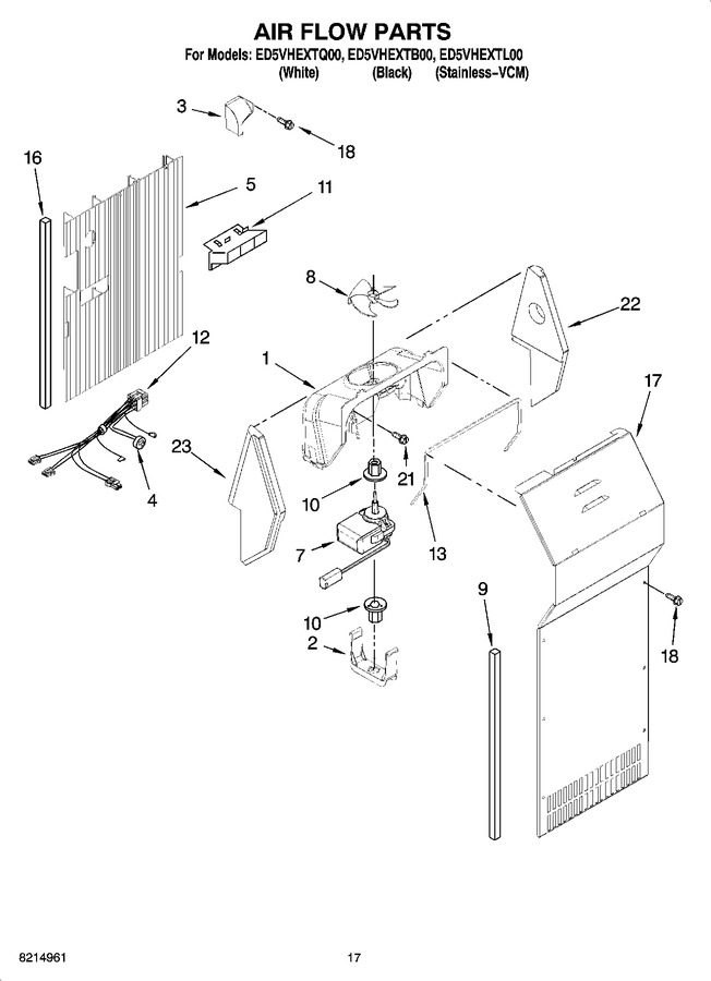 Diagram for ED5VHEXTB00