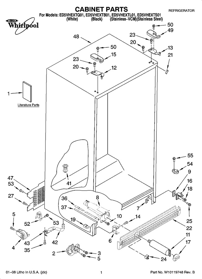 Diagram for ED5VHEXTL01