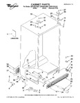 Diagram for 01 - Cabinet Parts