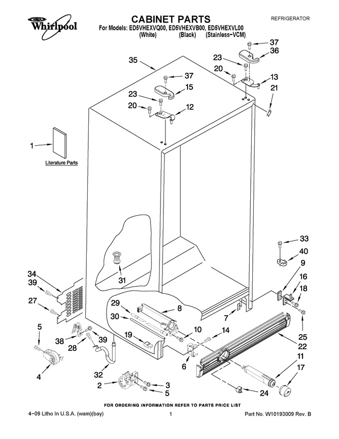 Diagram for ED5VHEXVB00