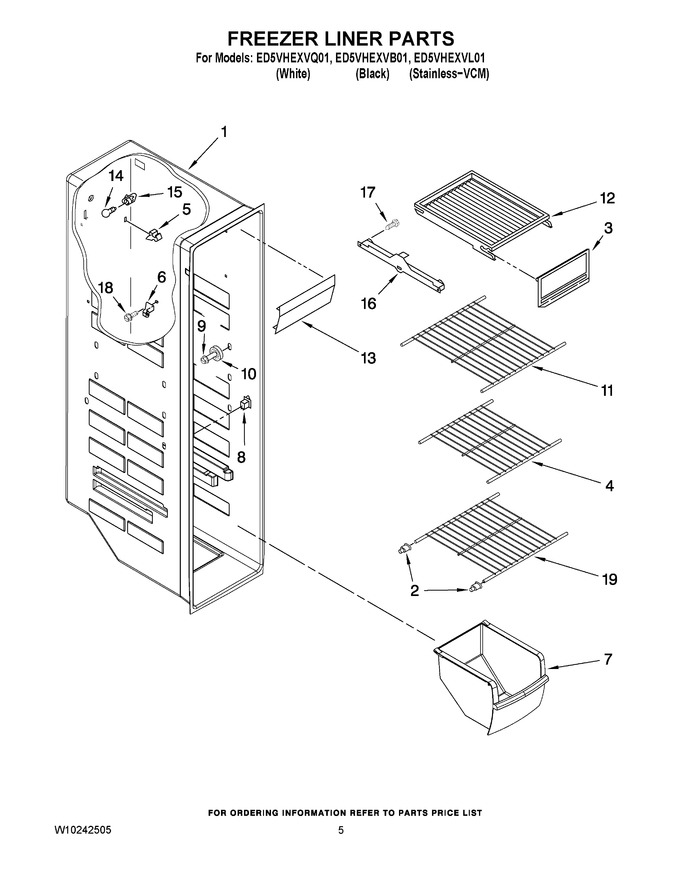 Diagram for ED5VHEXVL01