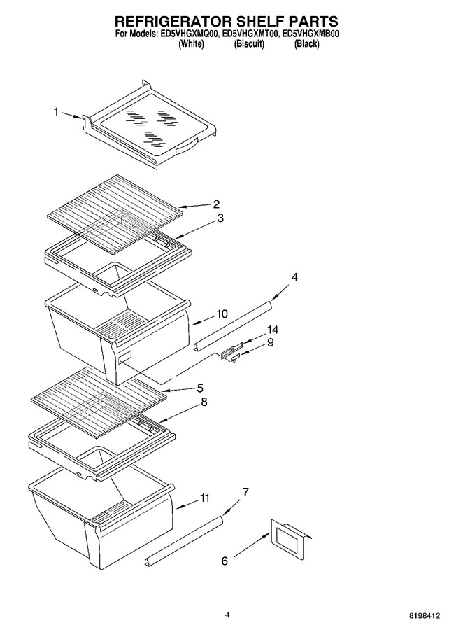 Diagram for ED5VHGXMB00