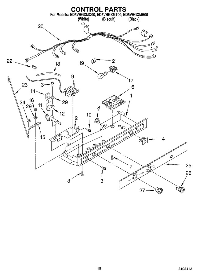 Diagram for ED5VHGXMB00