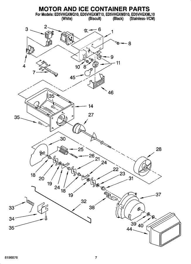 Diagram for ED5VHGXMB10