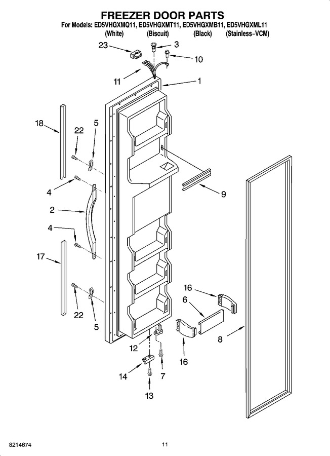 Diagram for ED5VHGXMB11