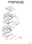 Diagram for 03 - Refrigerator Shelf Parts