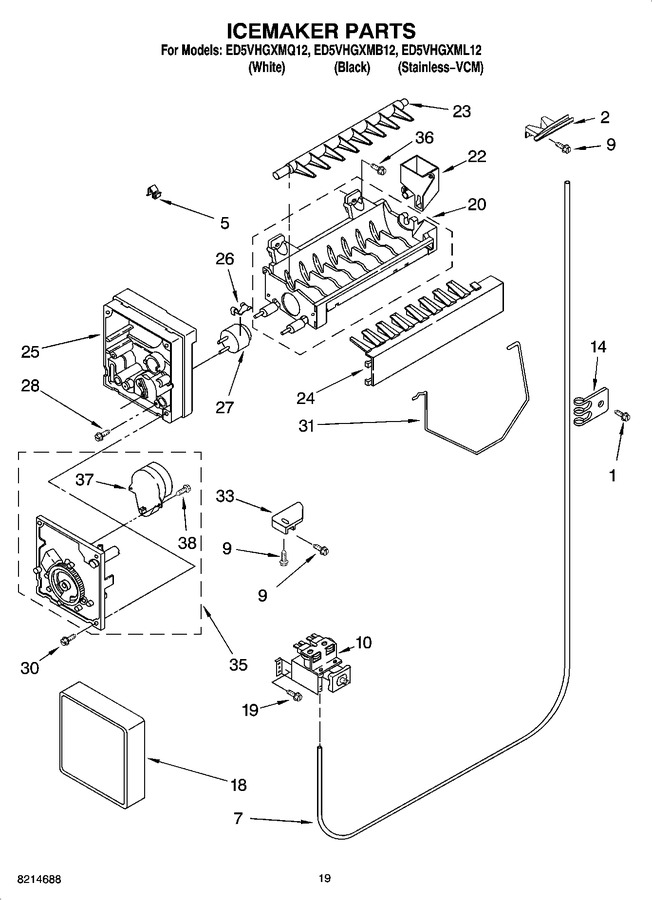 Diagram for ED5VHGXML12