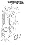 Diagram for 02 - Refrigerator Liner Parts