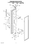 Diagram for 07 - Freezer Door Parts