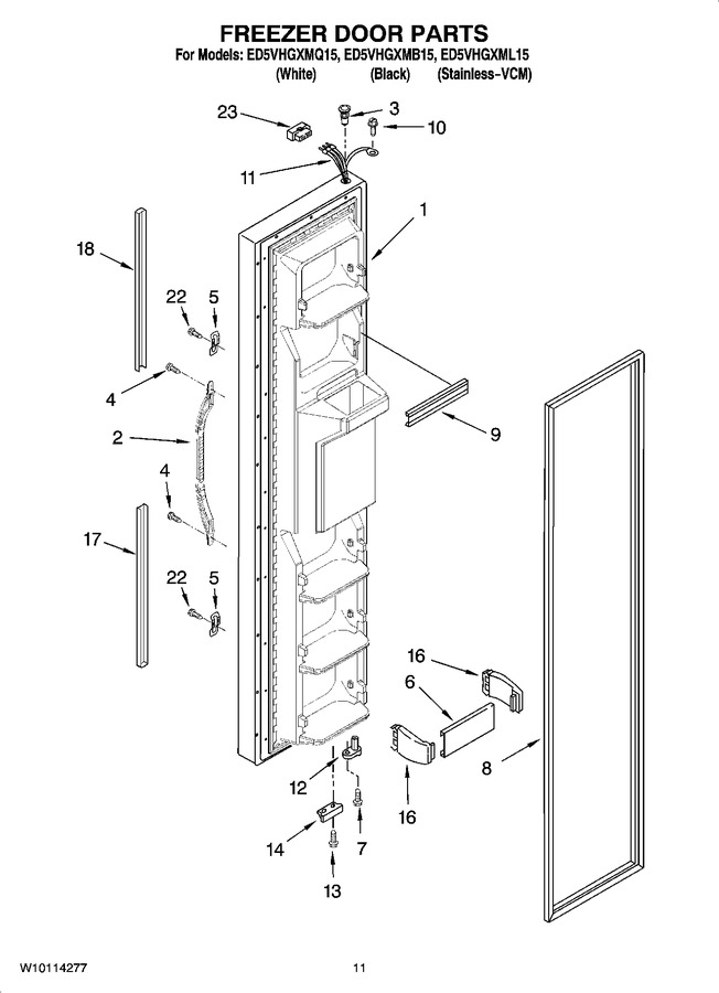 Diagram for ED5VHGXML15