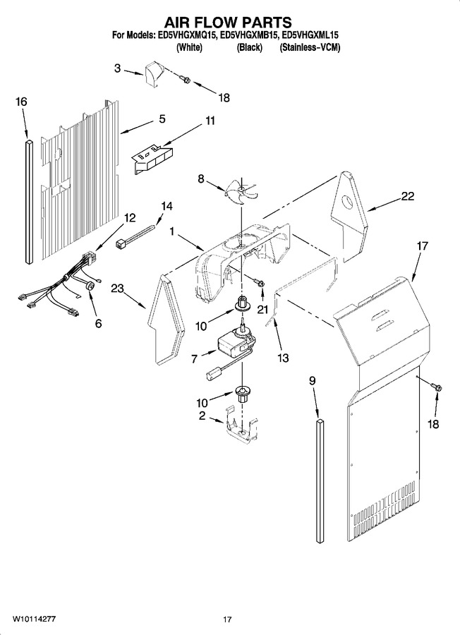 Diagram for ED5VHGXML15