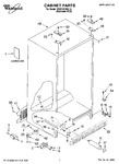 Diagram for 01 - Cabinet Parts