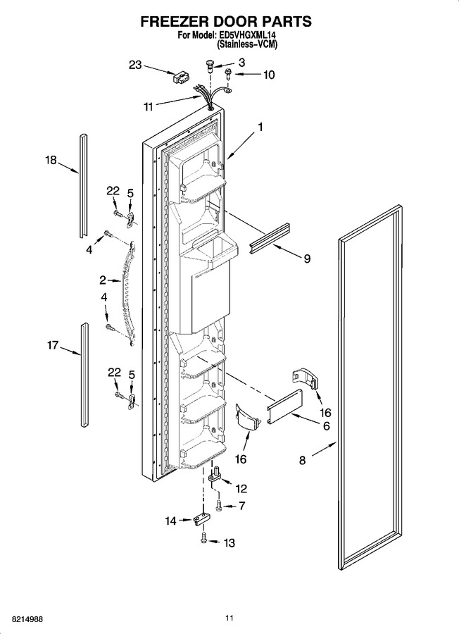 Diagram for ED5VHGXML14