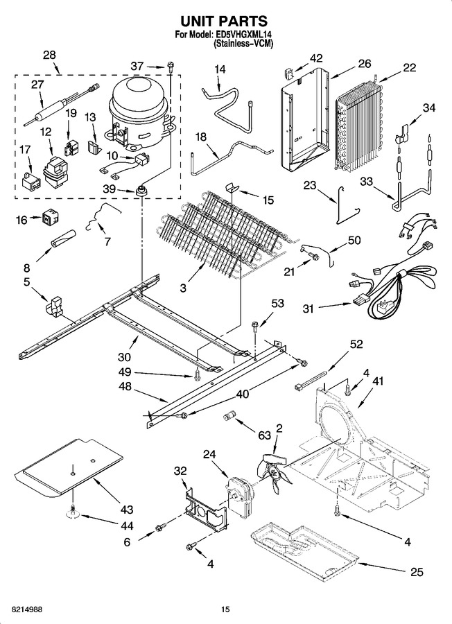 Diagram for ED5VHGXML14