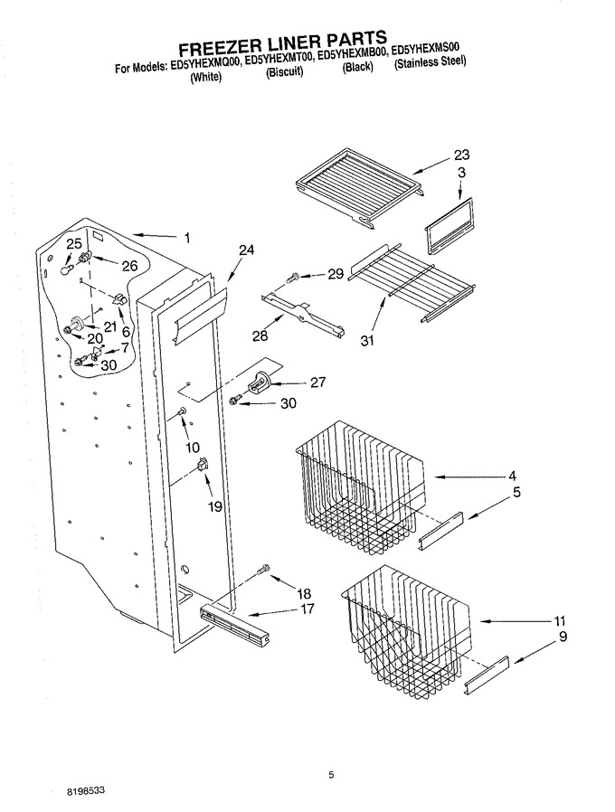 Diagram for ED5YHEXMS00