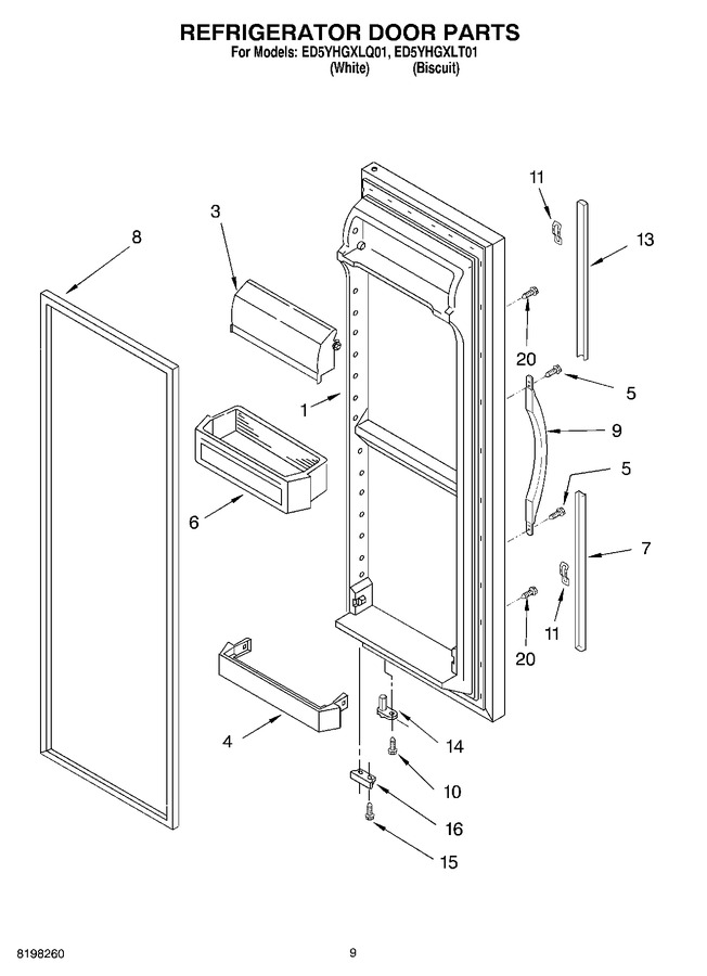 Diagram for ED5YHGXLQ01