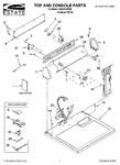Diagram for 01 - Top And Console Parts