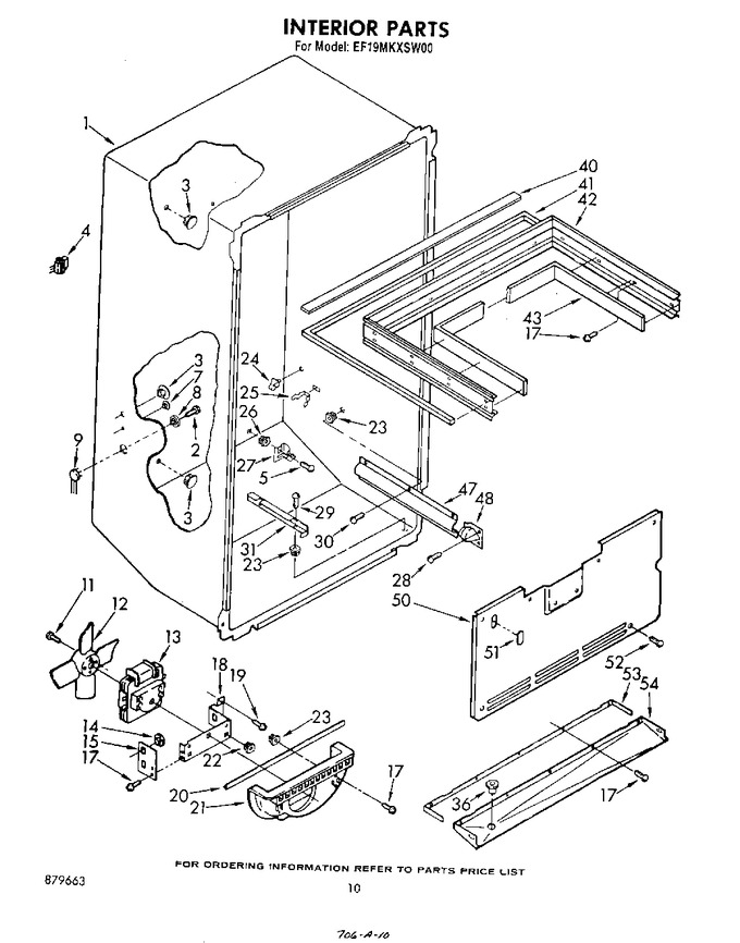 Diagram for EF19MKXSW00