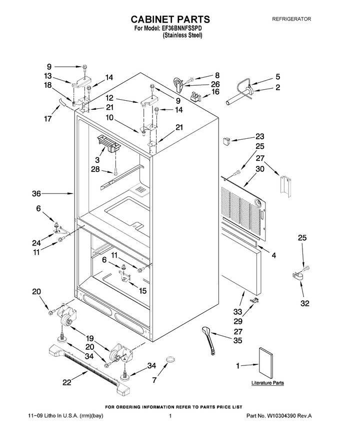 Diagram for EF36BNNFSSPD