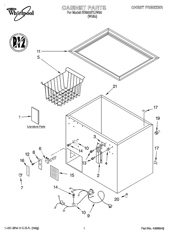 Diagram for EH050FXJW00