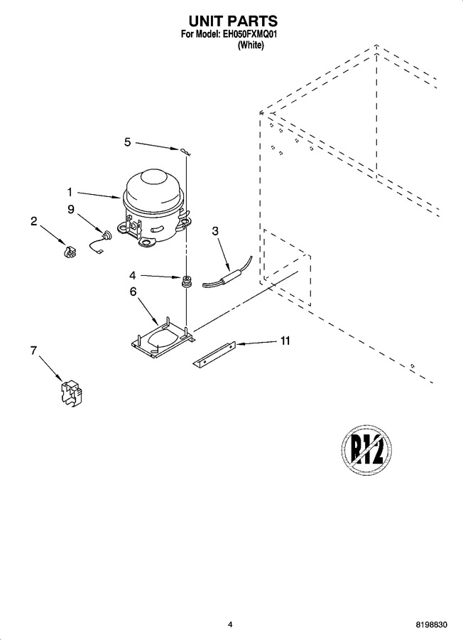 Diagram for EH050FXMQ01