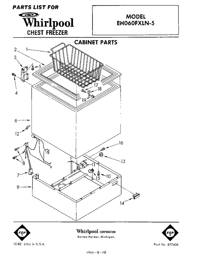 Diagram for EH060FXLN5