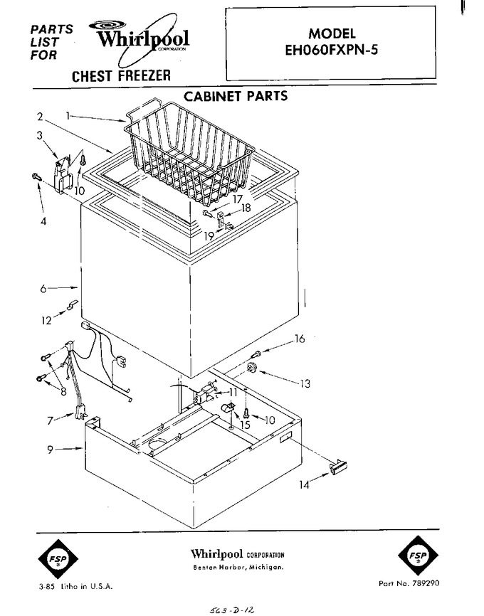 Diagram for EH060FXPN5