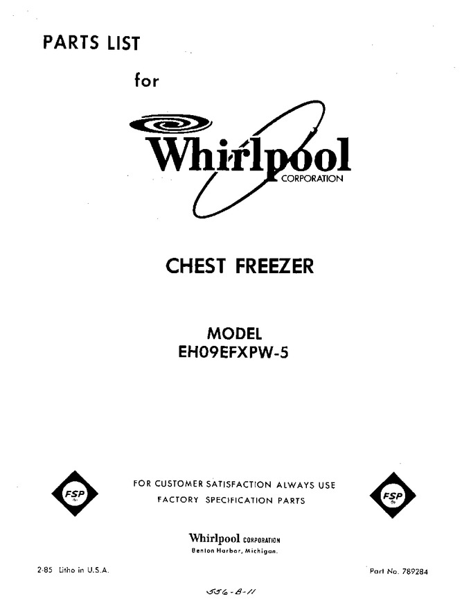 Diagram for EH09EFXPW5