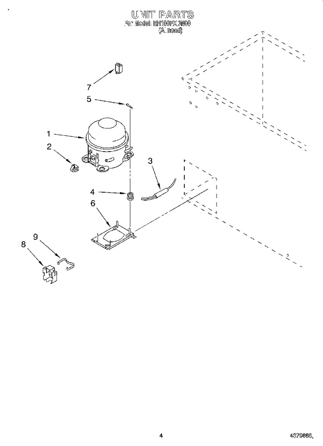 Diagram for EH100FXDN00