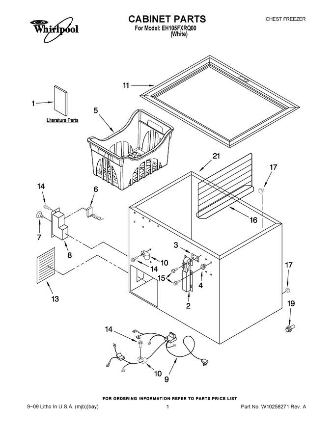 Diagram for EH105FXRQ00