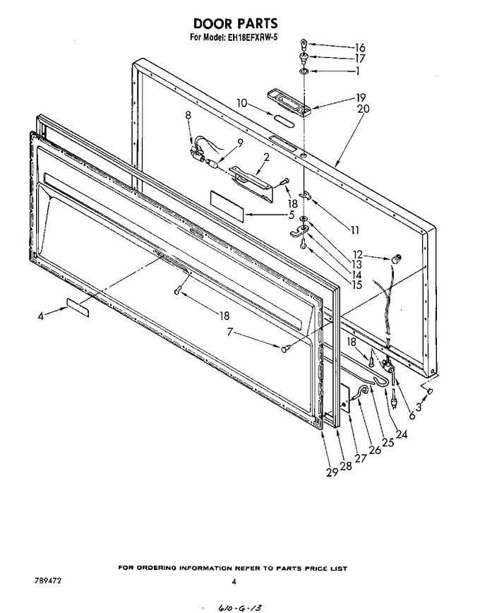 Diagram for EH18EFXRW5