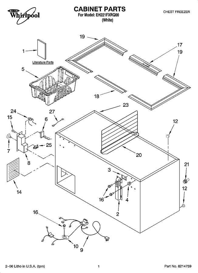Diagram for EH221FXRQ00