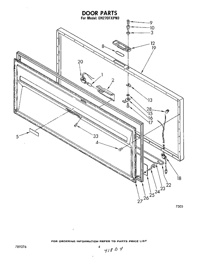 Diagram for EH270FXPN0