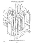 Diagram for 03 - Refrigerator Door , Lit/optional