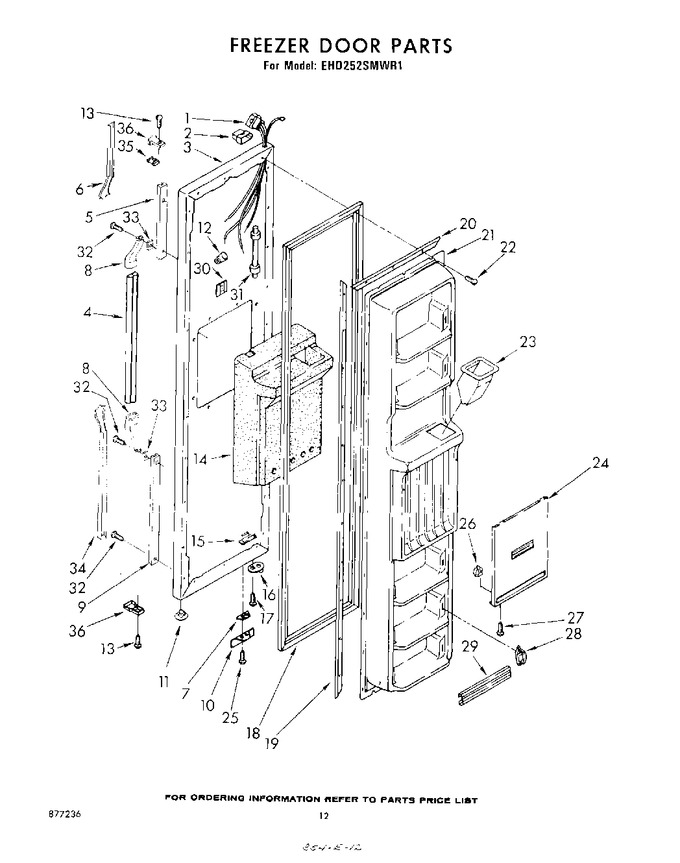 Diagram for EHD252SMWR1