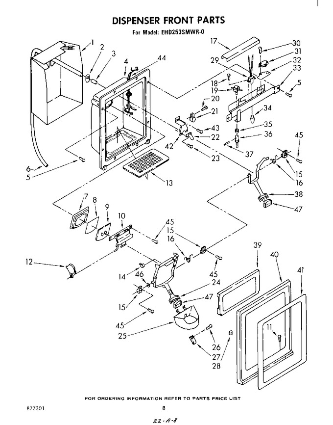 Diagram for EHD253SMWR0