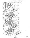 Diagram for 10 - Refrigerator Interior , Lit/optional