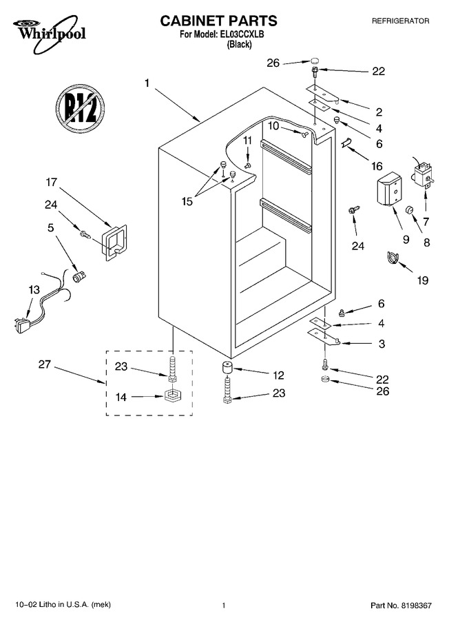Diagram for EL03CCXLB
